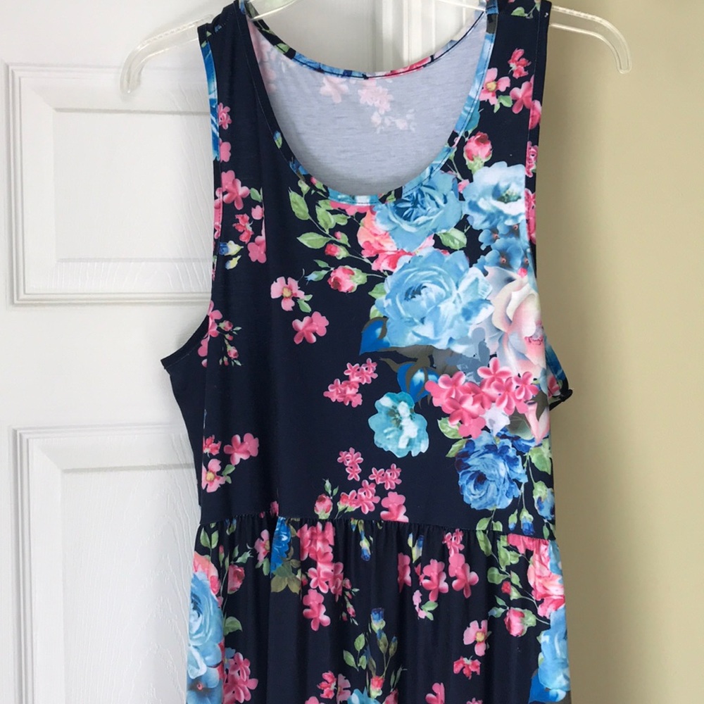 Floral maxi dress